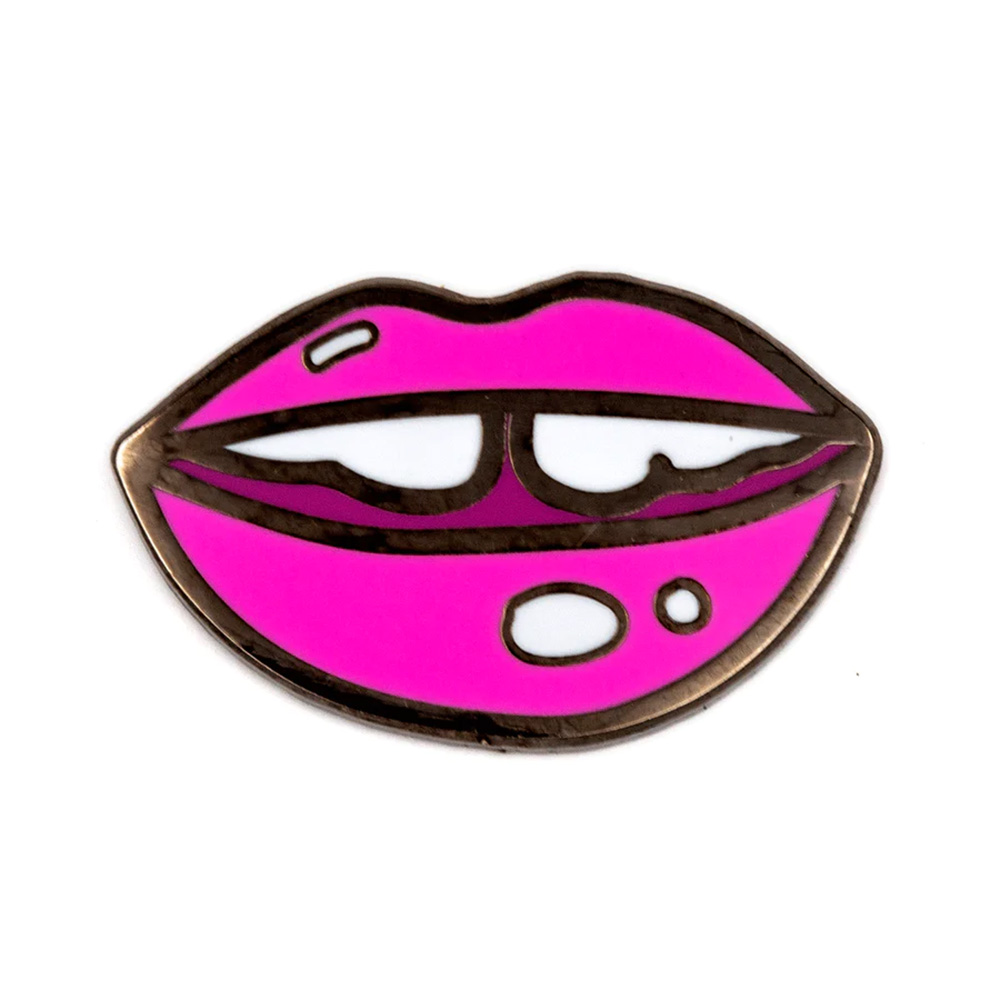 Fashion Accessories, These are Things, Enamel Pin, Accessories, Unisex, 650314, Lips